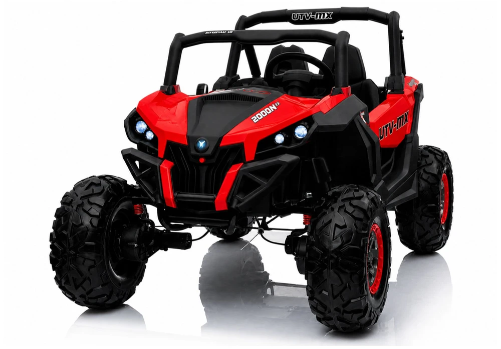 Lean Cars Elektrinis visureigis vaikams Jeep XMX, raudonas