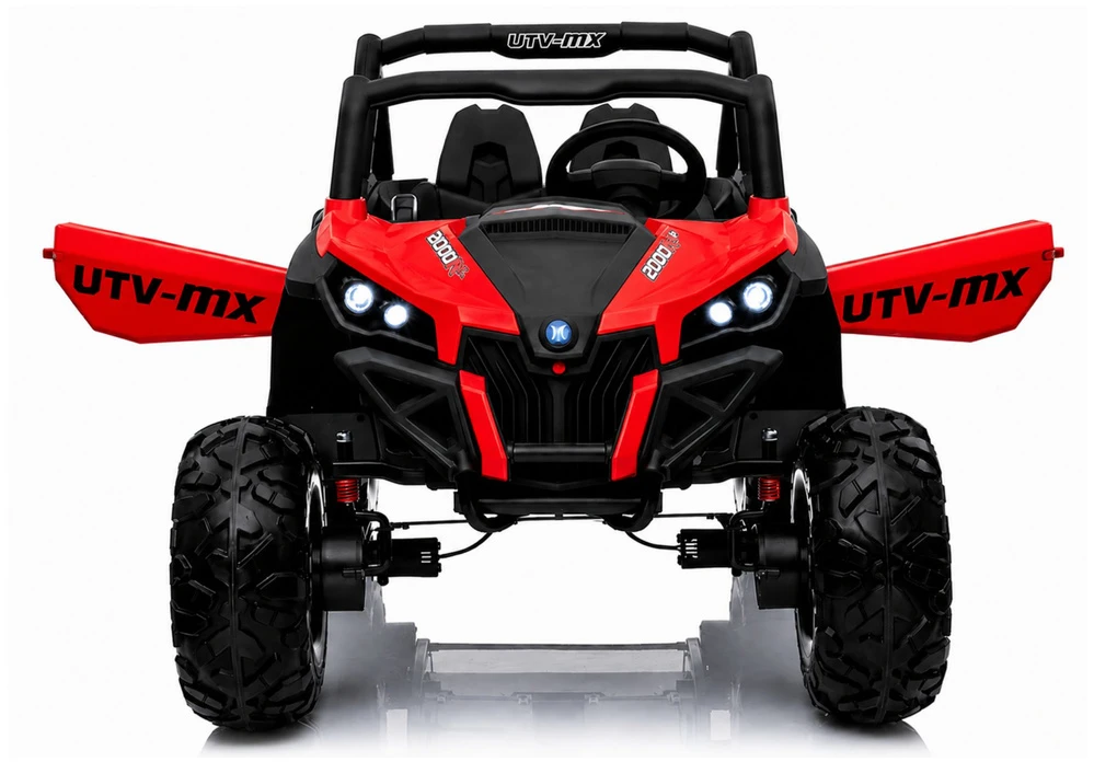 Lean Cars Elektrinis visureigis vaikams Jeep XMX, raudonas