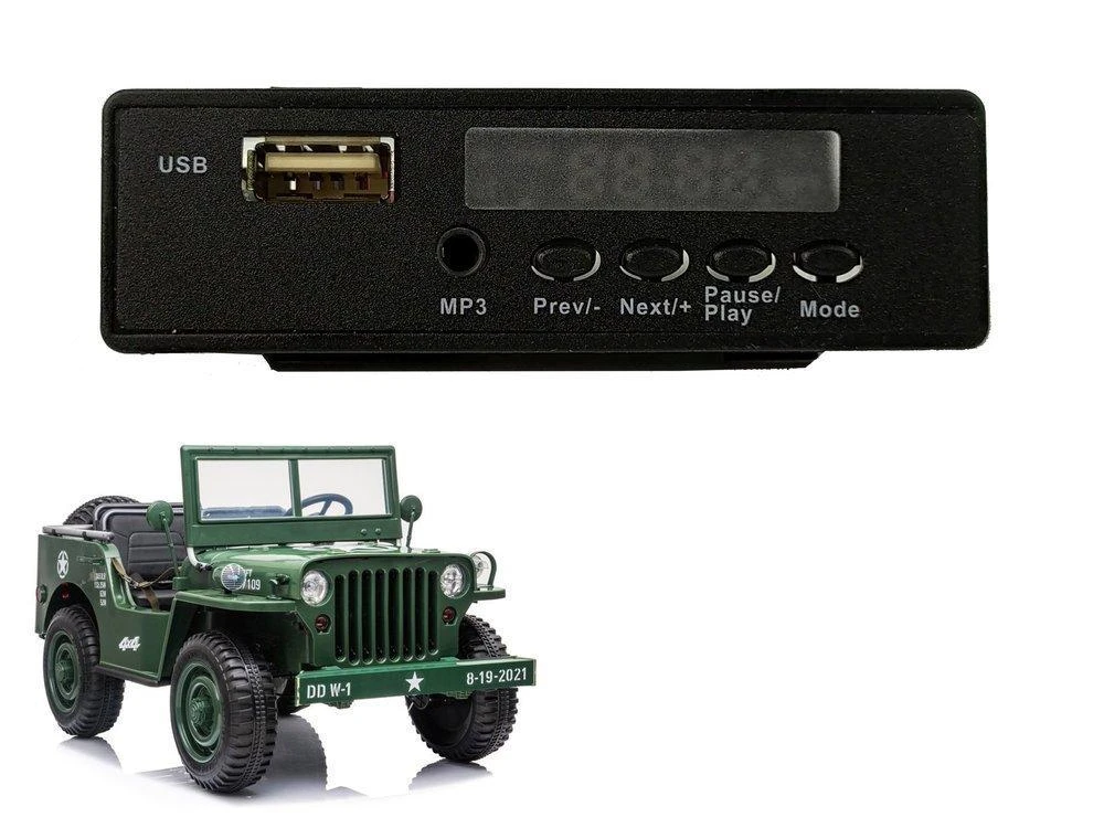 Lean Cars Muzikinis skydelis akumuliatoriniam automobiliui JH101 Lean Toys