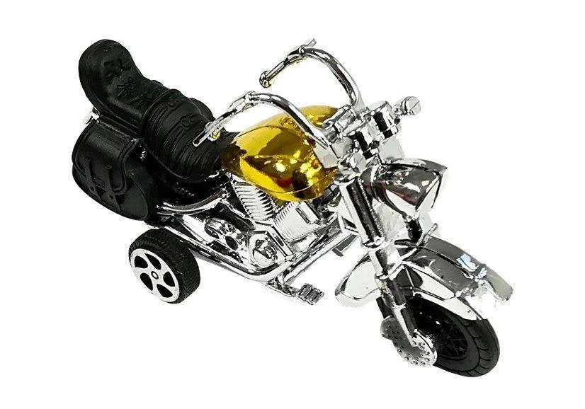 Lean Toys Trijų žaislinių motociklų rinkinys