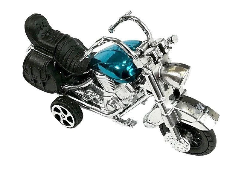 Lean Toys Trijų žaislinių motociklų rinkinys