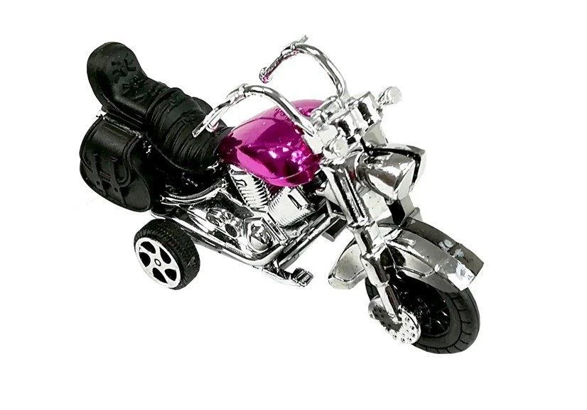 Lean Toys Trijų žaislinių motociklų rinkinys