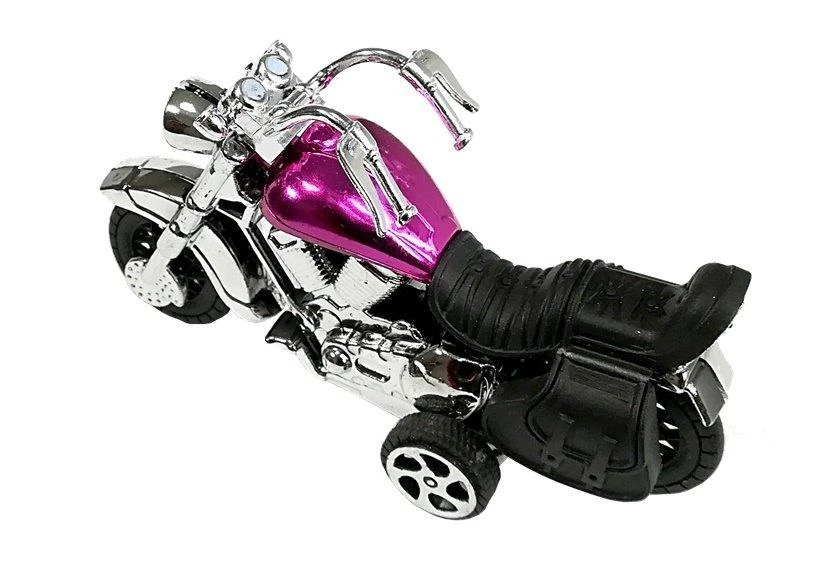 Lean Toys Trijų žaislinių motociklų rinkinys