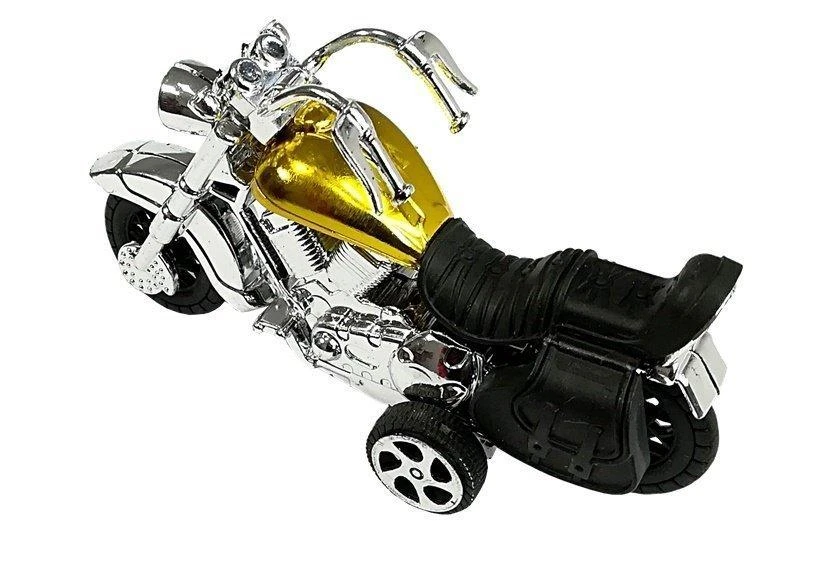 Lean Toys Trijų žaislinių motociklų rinkinys
