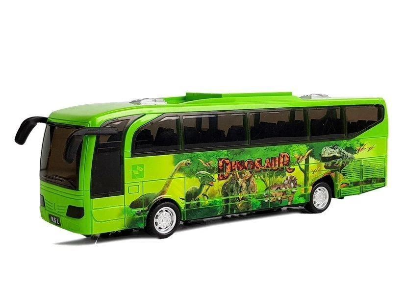 Lean Toys Ekskursinis autobusiukas su šviesomis ir garsais