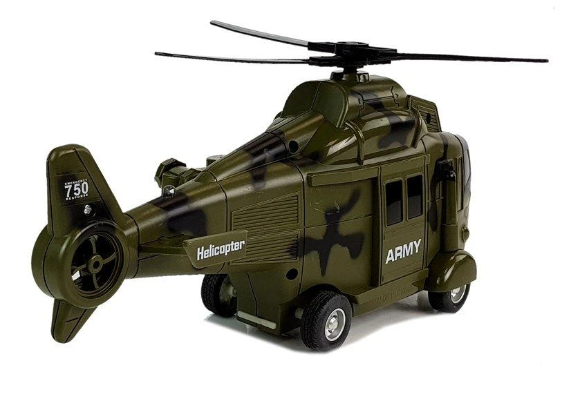 Lean Toys Karinis sraigtasparnis su garsais ir šviesomis, 1:16