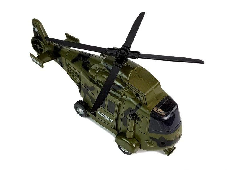 Lean Toys Karinis sraigtasparnis su garsais ir šviesomis, 1:16