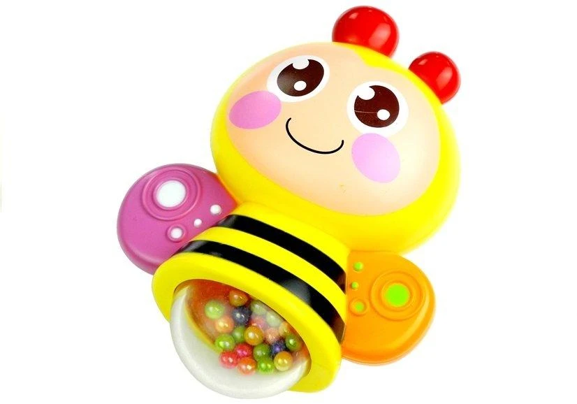Lean Toys Vaikiška karuselė su muzikos dėžute ir gyvūnų formos pakabukais