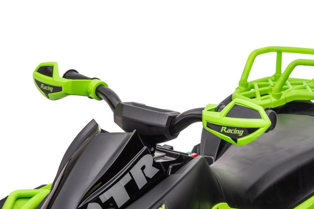 Lean Cars Akumuliatorinis keturratis vaikams „GTS1199“, žalios spalvos