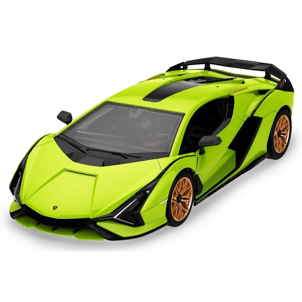 Rastar Radijo bangomis valdomas automobilis konstruktorius Lamborghini Sian žalias