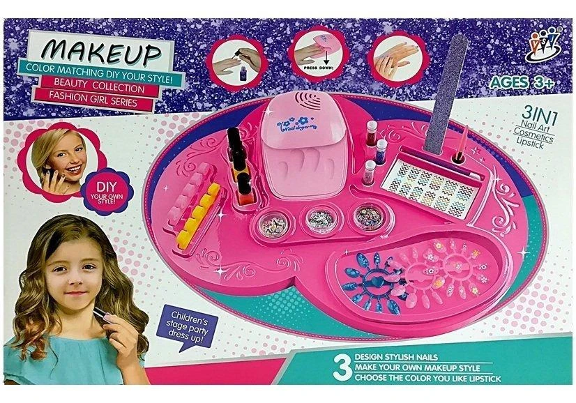 Lean Toys Nagų lakų rinkinys mergaitėms