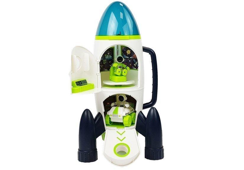 Lean Toys Kosminė raketa su šviesos ir garso efektais