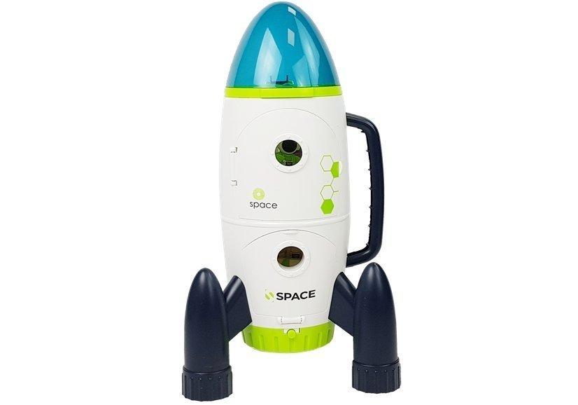 Lean Toys Kosminė raketa su šviesos ir garso efektais