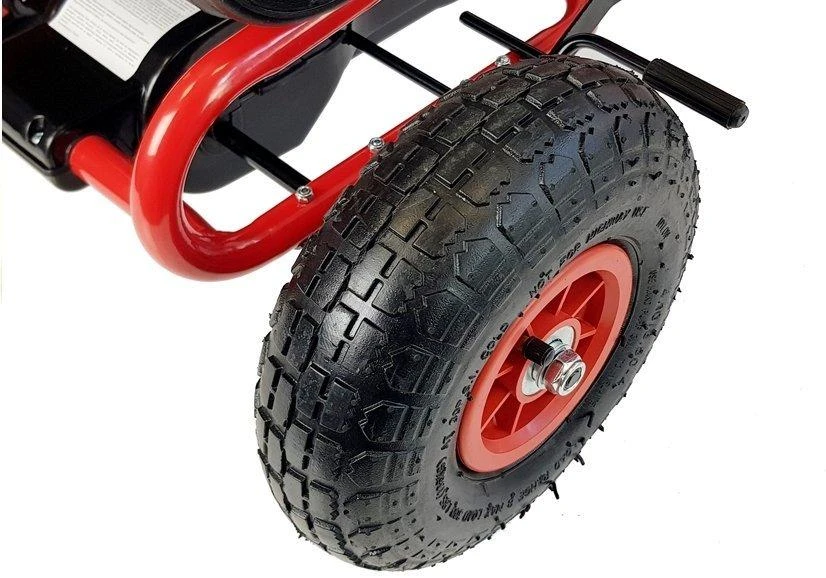 Lean Cars Pedalinis gokartas A-18, 115x63x59 cm, raudonas