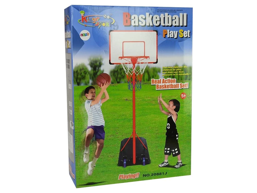 Lean Toys Vaikiškas krepšinio rinkinys su stovu, 261 cm