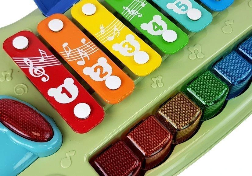 Interaktyvus vaikų žaislas Lean Toys pianinas-ksilofonas
