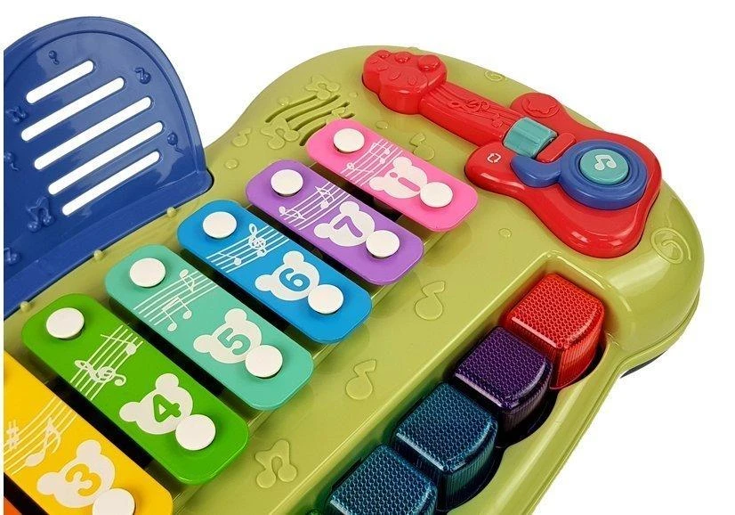 Interaktyvus vaikų žaislas Lean Toys pianinas-ksilofonas