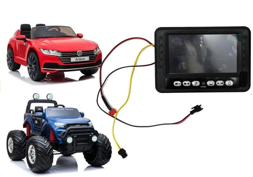 Lean Cars Ford Ranger Monster DK-550 Arteon LCD muzikinis skydelis su MP4