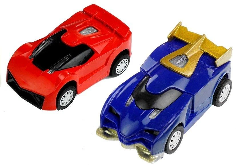 Lean Toys Magnetinė lenktynių trasa