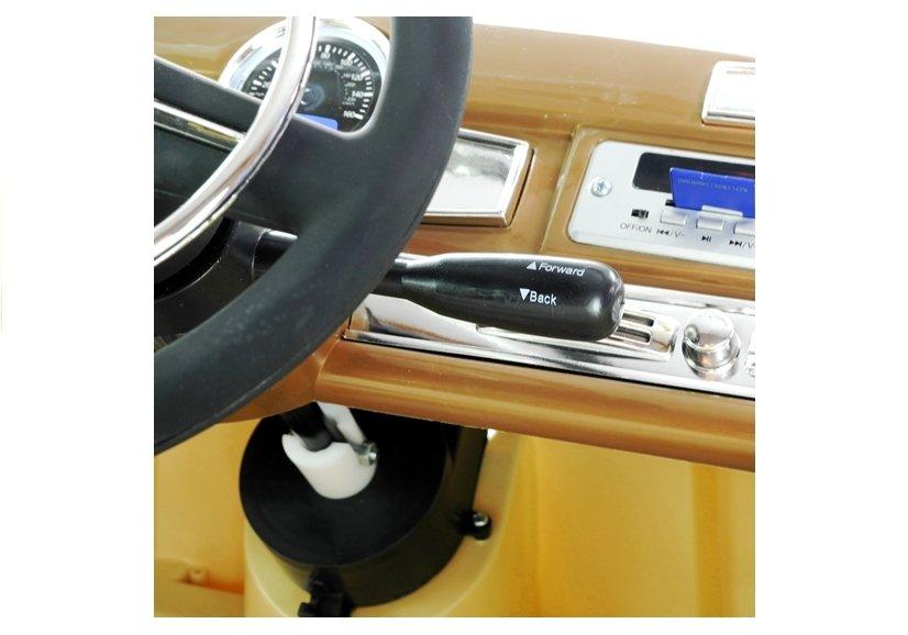 Lean Cars Vienvietis vaikiškas elektromobilis Mercedes 300S LS-618, juodas blizgus