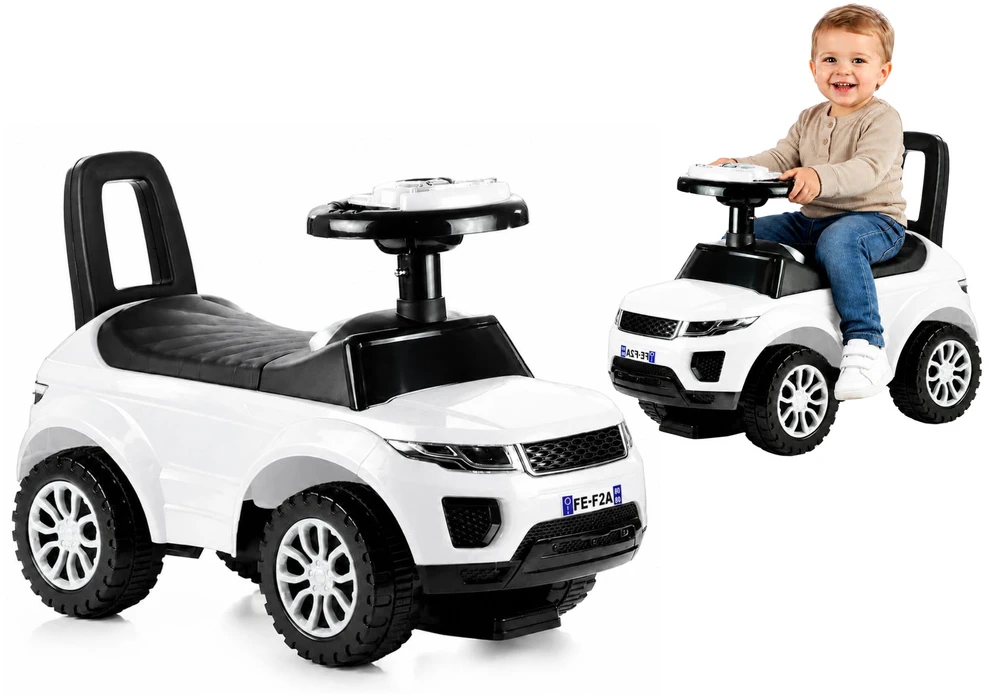 Lean Cars Balansinis dviratukas vaikams 613W baltas