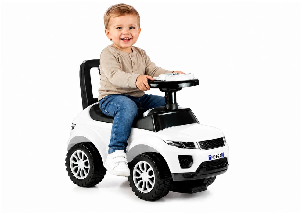 Lean Cars Balansinis dviratukas vaikams 613W baltas