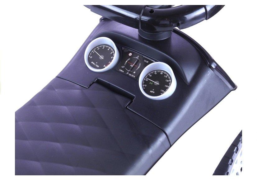 Lean Cars Balansinis dviratukas vaikams 613W baltas