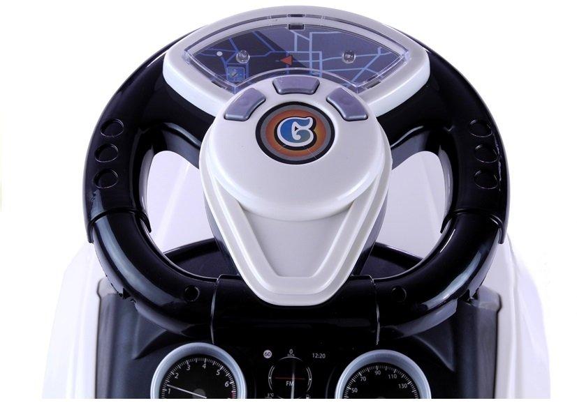 Lean Cars Balansinis dviratukas vaikams 613W baltas