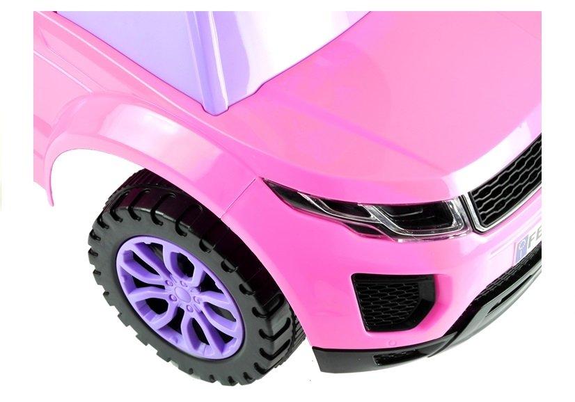 Lean Cars Mašina-paspirtukas su šviesa leanToys 613W, rožinis