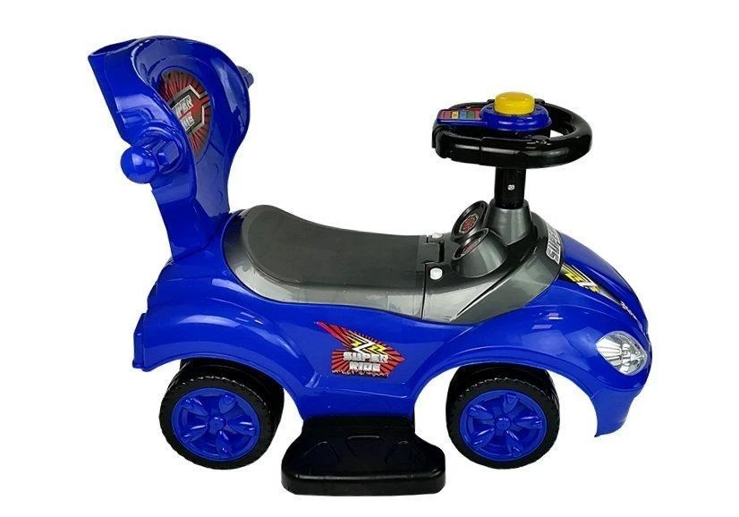 Lean Cars Vaikiškas paspirtukas Mega Car, 3 viename, 85 cm
