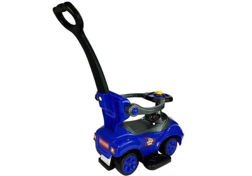 Lean Cars Vaikiškas paspirtukas Mega Car, 3 viename, 85 cm