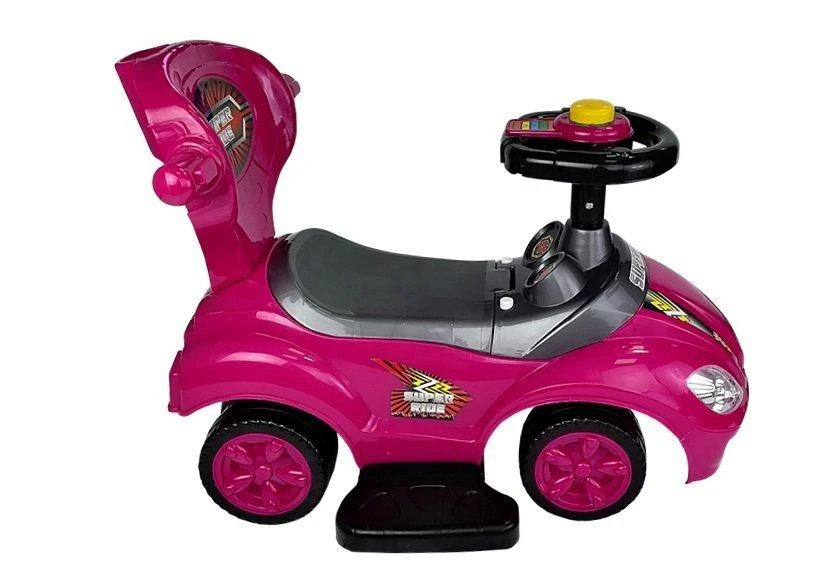 Lean Cars Paspiriama mašinėlė-stumdukas Mega Car 3in1