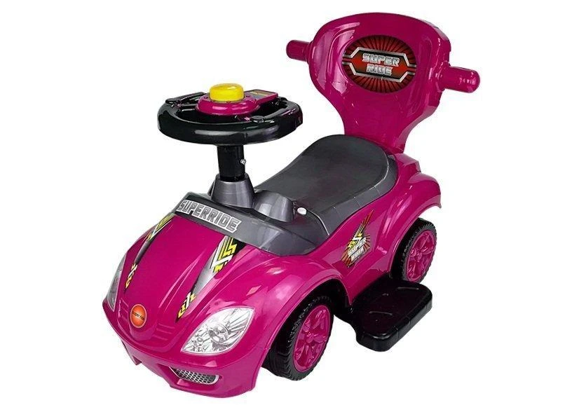Lean Cars Paspiriama mašinėlė-stumdukas Mega Car 3in1