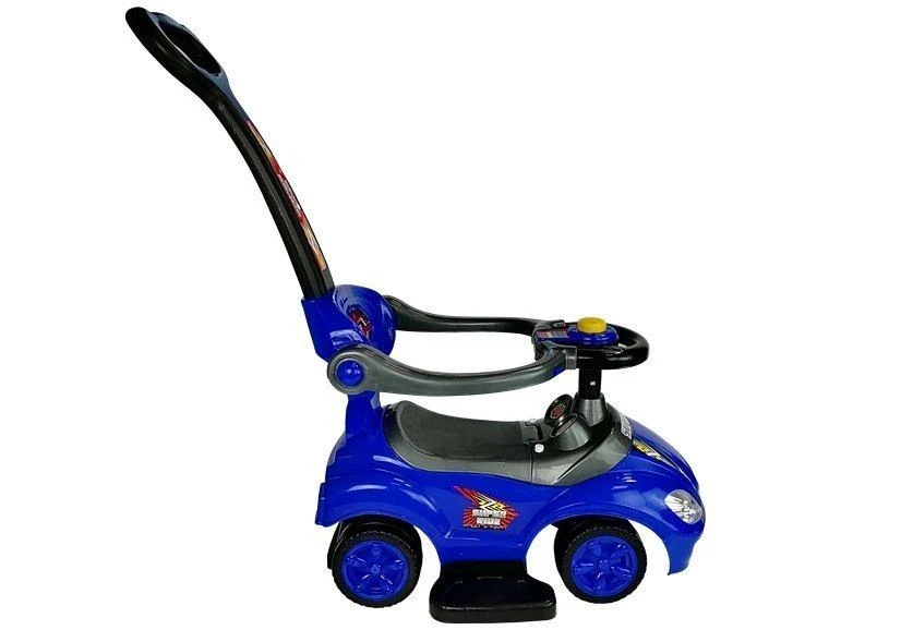 Lean Cars Vaikiškas paspirtukas Mega Car, 3 viename, 85 cm