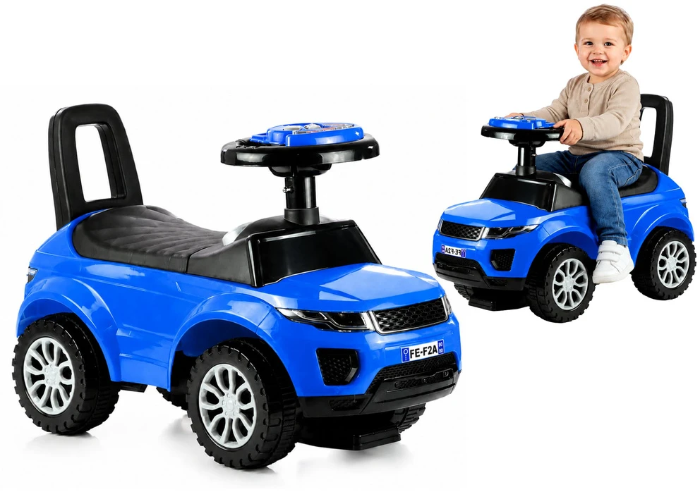 Lean Cars Patogus vaikiškas automobilis mėlynos spalvos 613W