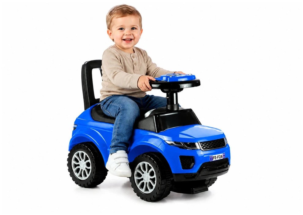 Lean Cars Patogus vaikiškas automobilis mėlynos spalvos 613W