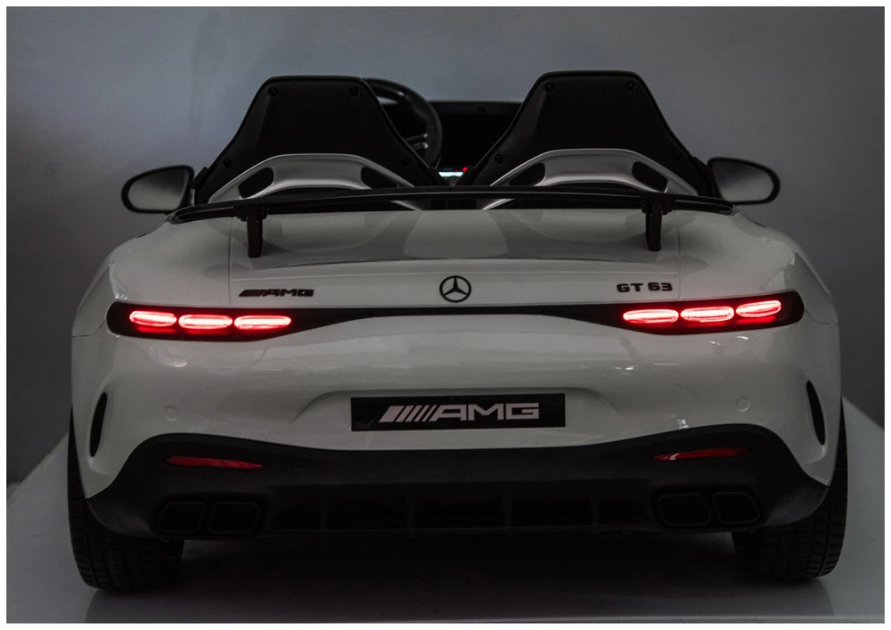 Lean Cars Vaikiškas elektromobilis Mercedes AMG DK-GT63, baltas