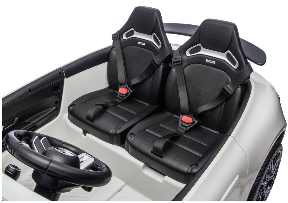 Lean Cars Vaikiškas elektromobilis Mercedes AMG DK-GT63, baltas