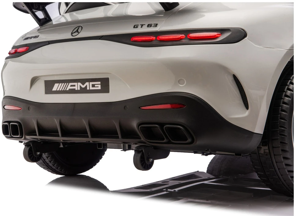 Lean Cars Vaikiškas elektromobilis Mercedes AMG DK-GT63, šviesiai pilkas