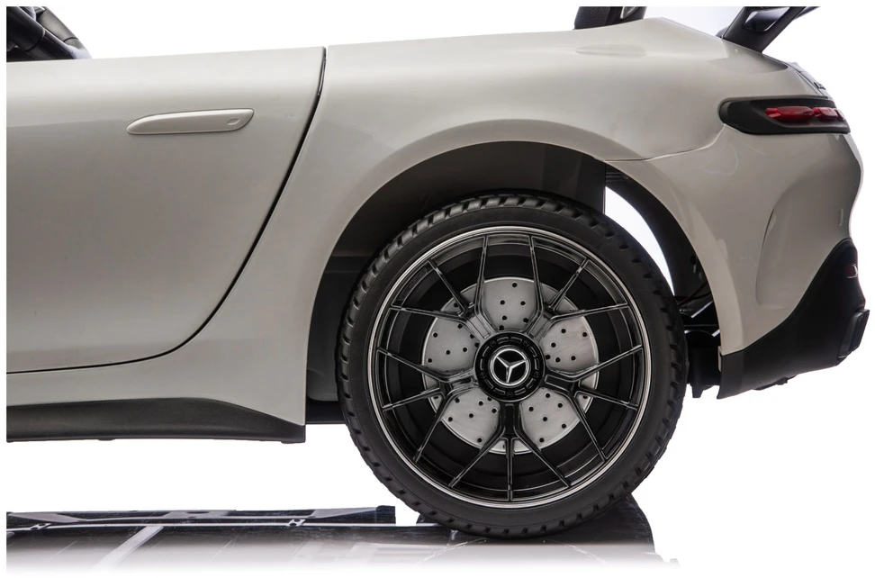 Lean Cars Vaikiškas elektromobilis Mercedes AMG DK-GT63, šviesiai pilkas