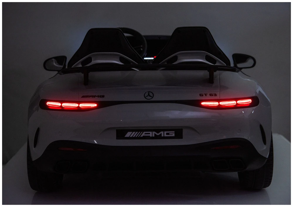 Lean Cars Vaikiškas elektromobilis Mercedes AMG DK-GT63, šviesiai pilkas