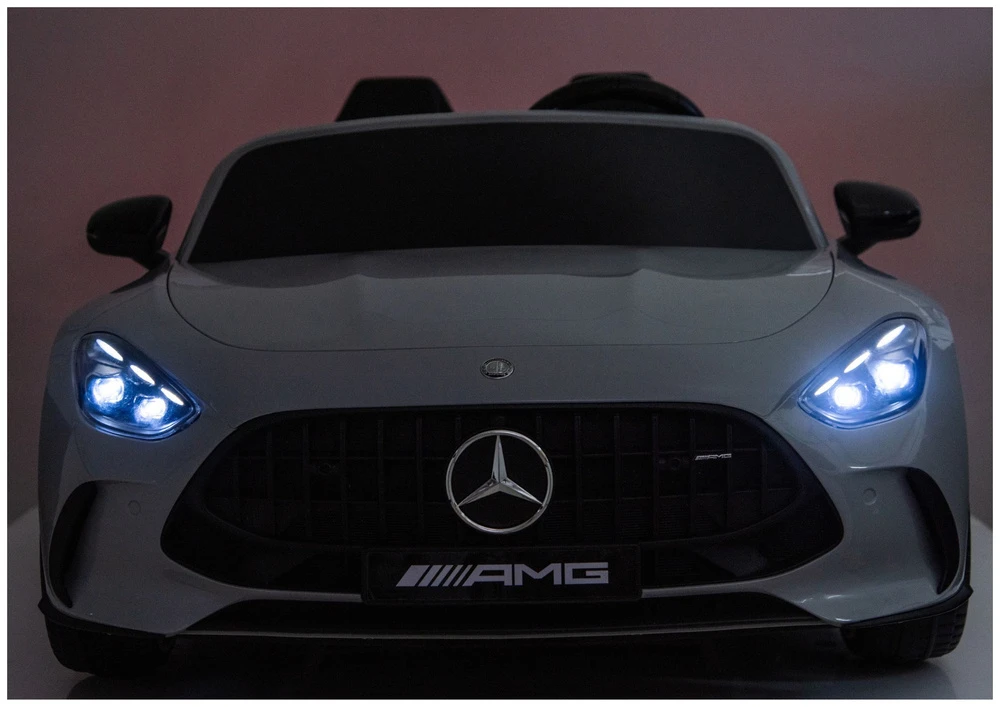 Lean Cars Vaikiškas elektromobilis Mercedes AMG DK-GT63, šviesiai pilkas