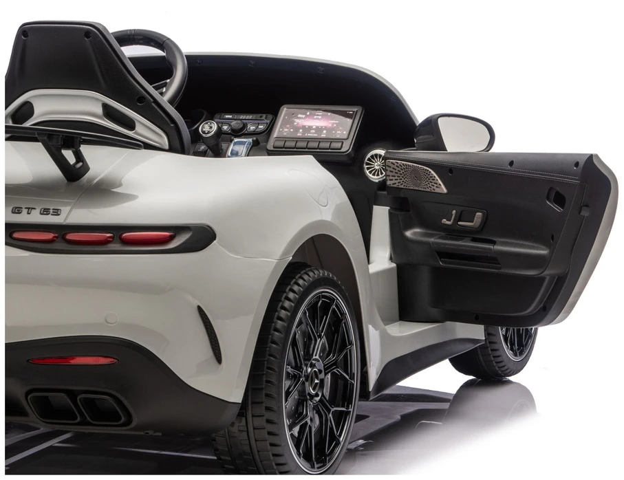 Lean Cars Vaikiškas elektromobilis Mercedes AMG DK-GT63, šviesiai pilkas