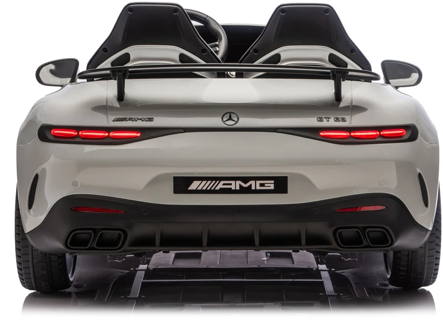 Lean Cars Vaikiškas elektromobilis Mercedes AMG DK-GT63, šviesiai pilkas