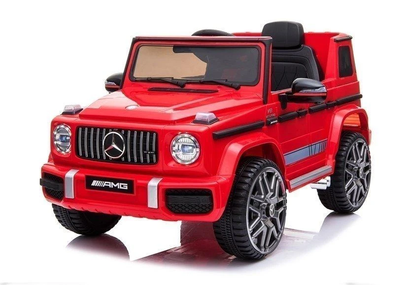 Lean Cars Elektrinis visureigis Mercedes G63, raudonas