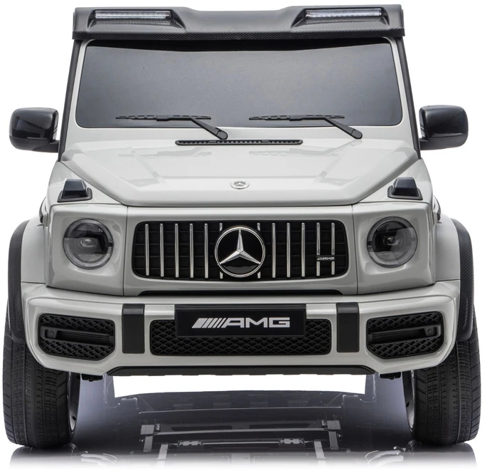 Lean Cars Vaikiškas elektromobilis Mercedes G63 XXL, šviesiai pilkas