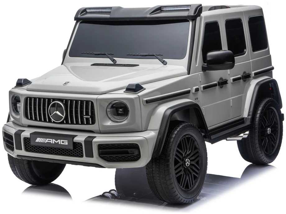 Lean Cars Vaikiškas elektromobilis Mercedes G63 XXL, šviesiai pilkas
