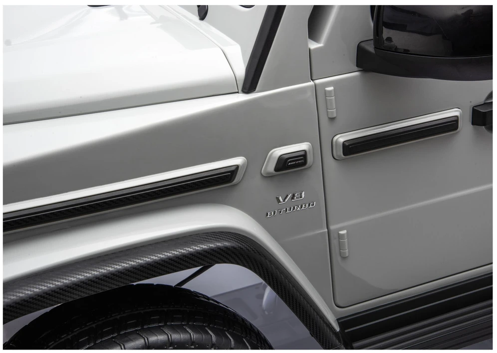 Lean Cars Vaikiškas elektromobilis Mercedes G63 XXL, šviesiai pilkas