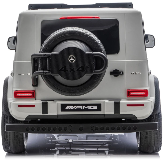 Lean Cars Vaikiškas elektromobilis Mercedes G63 XXL, šviesiai pilkas