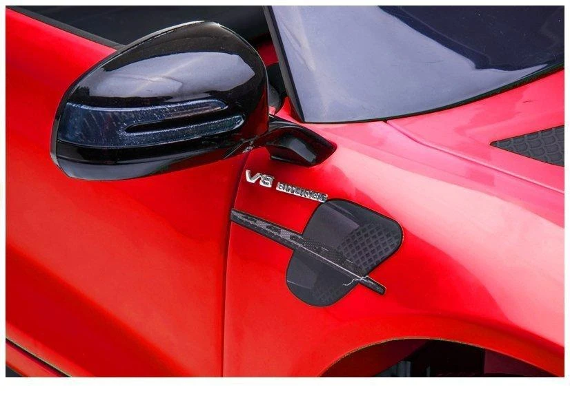 Lean Cars Elektrinis automobilis sportinis Mercedes GT R, raudonas